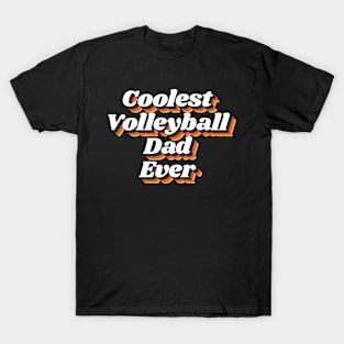 Coolest Volleyball Dad Ever T-Shirt